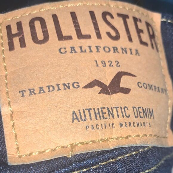 Hollister Jeans Men's Slim Fit Whiskers Button Fly - Picture 2 of 4